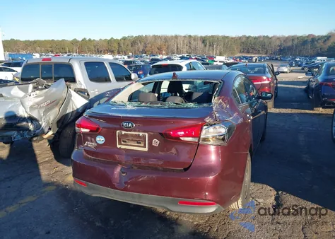 2017 Kia Forte Lx from USA, damaged, VIN 3KPFL4A73HE076108